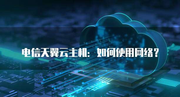 电信主机怎么样使用网络功能
